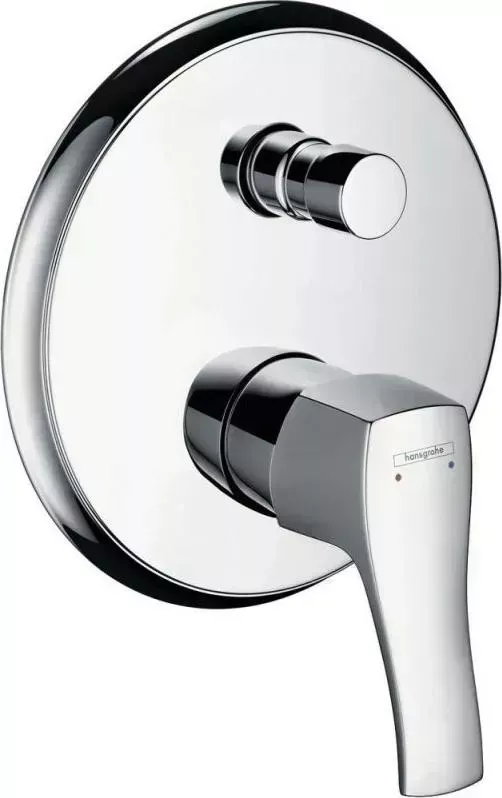 Смеситель для ванны Hansgrohe HansGrohe Metris Classic 31485000 (внешняя монтажная часть)