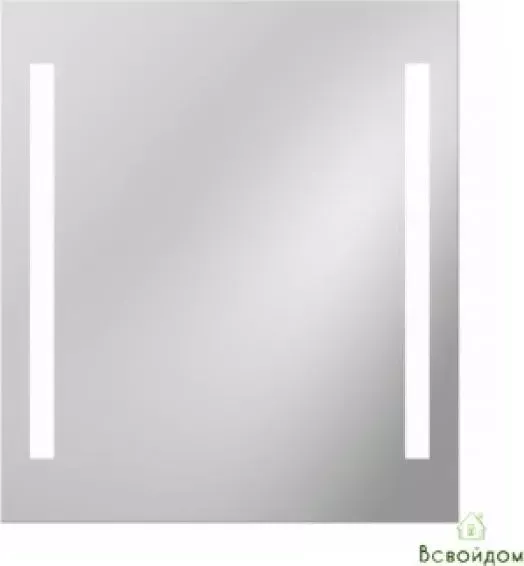 Зеркало  Dubiel Vitrum Bono 70x80 (с внутр. подсветкой, полиров.края)