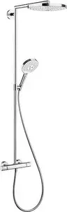 Душевая система Hansgrohe Raindance select s240 2jet showerpipe с термостатом (27129400)