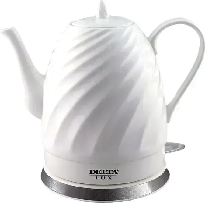 Чайник электрический DELTA Lux DL-1238 белый