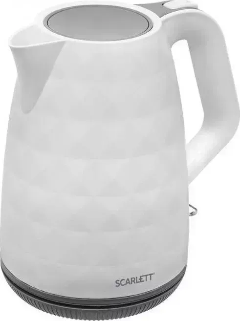 Чайник электрический SCARLETT SC-EK18P49 белый/серый