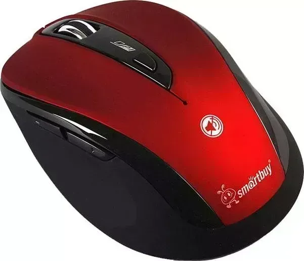 Мышь компьютерная  Smartbuy SBM-612AG-R/K красный