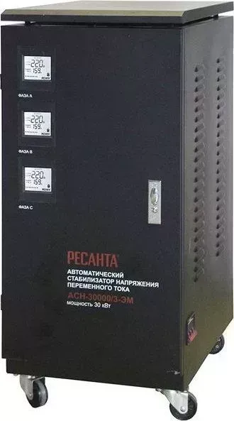 Стабилизатор напряжения РЕСАНТА АСН-30000/3