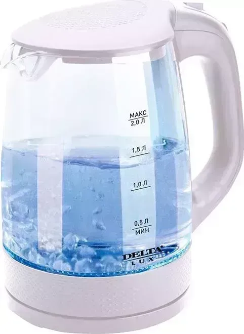 Чайник электрический DELTA LUX DL-1058W белый