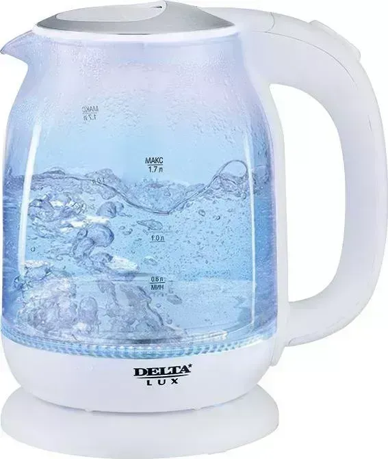 Чайник электрический DELTA LUX DL-1206W белый
