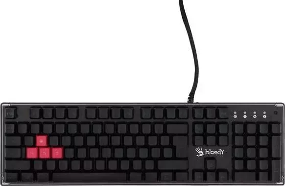 Клавиатура A4TECH Bloody B180R черный USB
