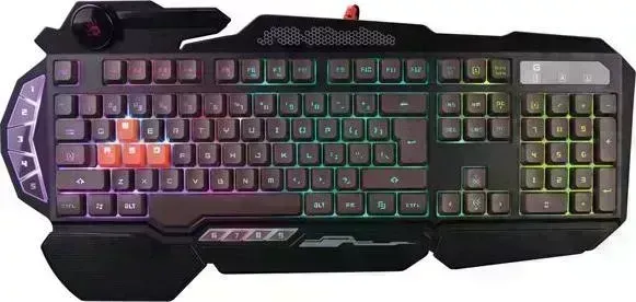 Клавиатура A4TECH Bloody B314 черный USB Multimedia for gamer (подставка для запястий)