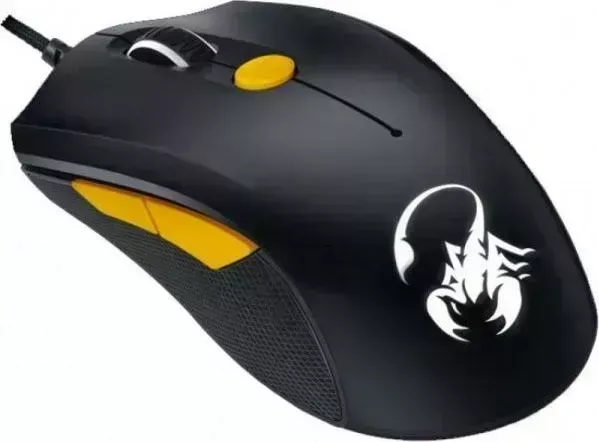 Мышь компьютерная GENIUS M6-600 black/yellow