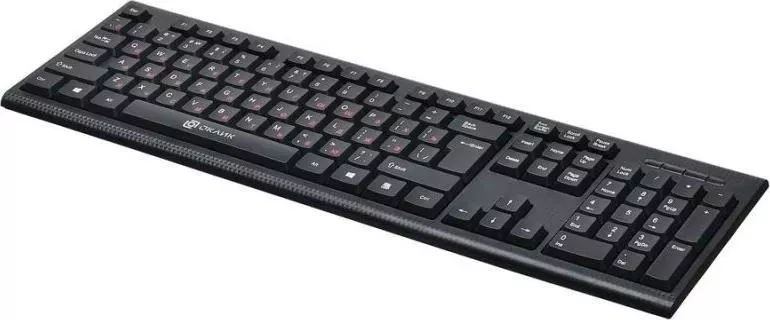 Клавиатура OKLICK 120M черный USB