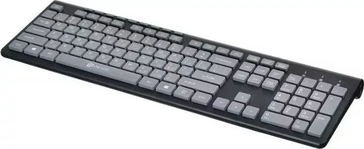 Клавиатура OKLICK 480M черный/серый USB