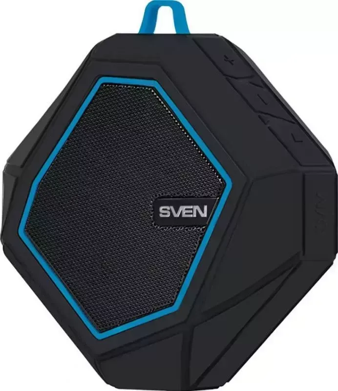 Портативная акустика SVEN PS-77 черный-синий