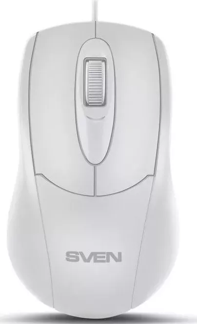 Мышь компьютерная SVEN RX-110 USB белый