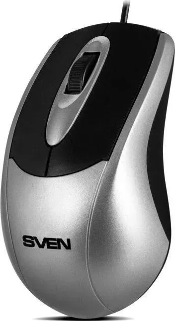 Мышь компьютерная SVEN RX-110 USB серебристый