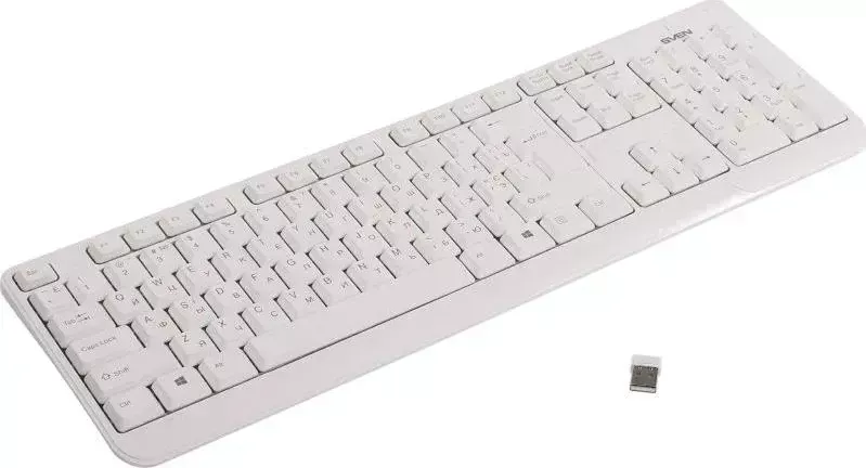 Клавиатура SVEN KB-C2200W белый