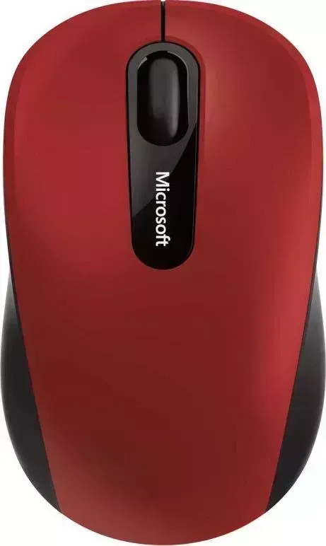 Мышь компьютерная MICROSOFT Mobile 3600 красный/черный (PN7-00014)