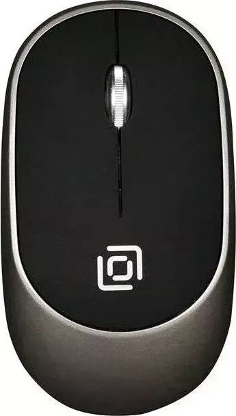 Мышь компьютерная OKLICK 535MW черный/серый