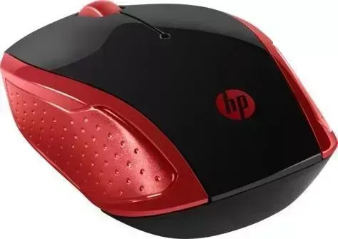 Мышь компьютерная HP 200 Emprs красный