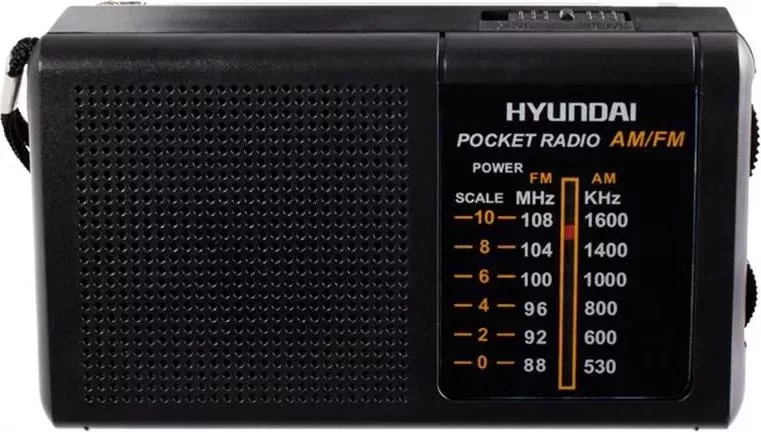 Радиоприёмник HYUNDAI H-PSR130 черный
