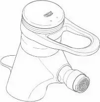 Смеситель для биде Grohe LOOP 33195000