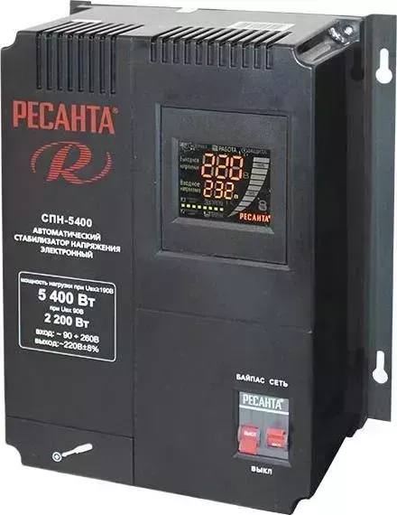 Стабилизатор напряжения РЕСАНТА СПН-5400