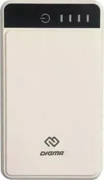 Внешний аккумулятор DIGMA DG-10000-3U-WT белый
