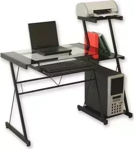 Стол компьютерный TetChair Technospace WRX-08 стекло