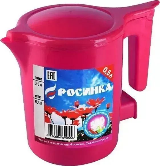 Чайник РОСИНКА ЭЧ-0,5/0,5-220 Рубин