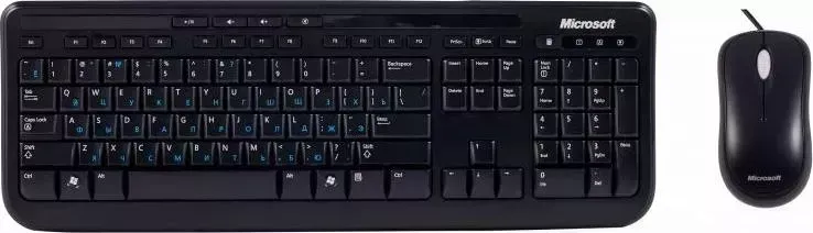 Клавиатура и мышь MICROSOFT Wired 600 Desktop (APB-00011) Комплект мыши и клавиатуры 3J2-00015
