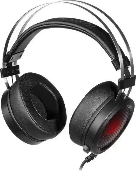 Наушники  Redragon Scylla черный+красный