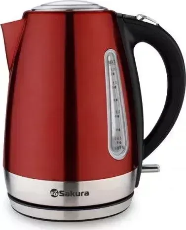 Чайник электрический SAKURA SA-2133R красный металлик