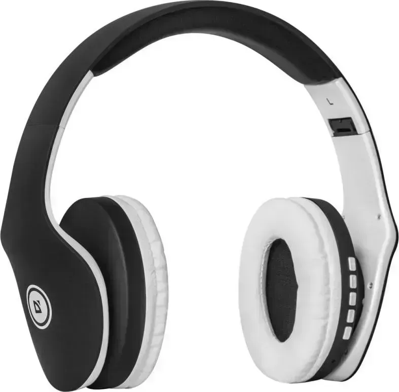 Наушники DEFENDER FreeMotion B525 черный/белый (63525)