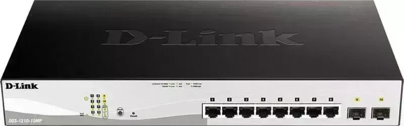 Коммутатор D-LINK DGS-1210-10MP/F1A