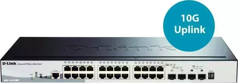 Коммутатор D-LINK DGS-1510-28X/A1A