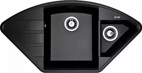 Мойка кухонная Flortek Крокус 980 антрацит