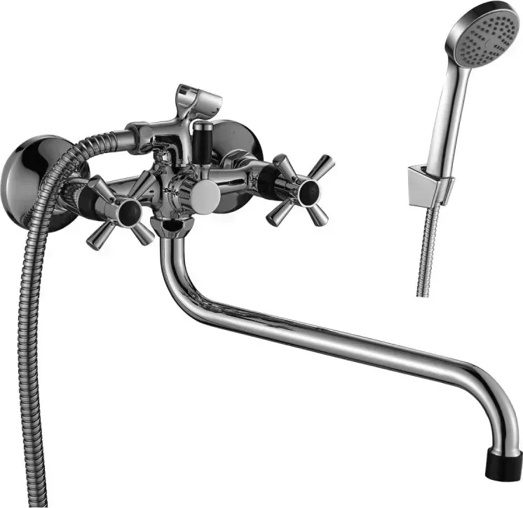 Смеситель для ванны  DECOROOM DR46045 Black