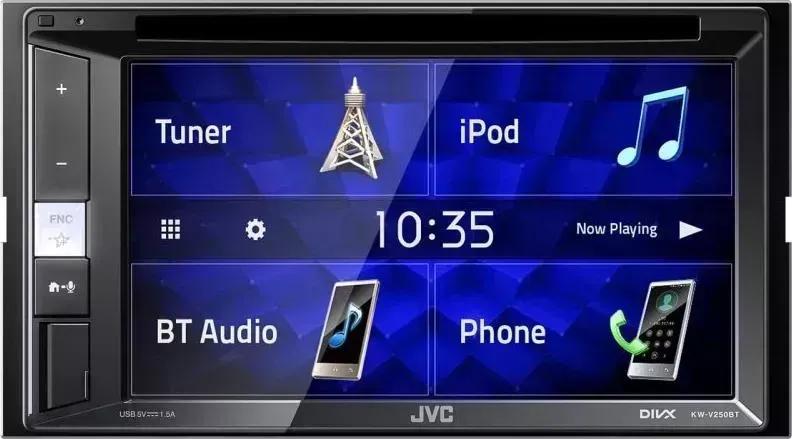 Автомагнитола JVC KW-V250BT