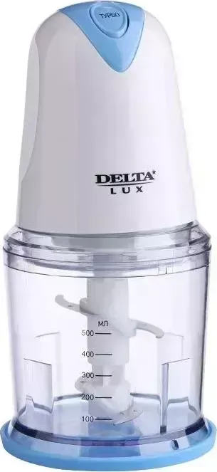 Блендер DELTA LUX DL-7418 белый с голубым