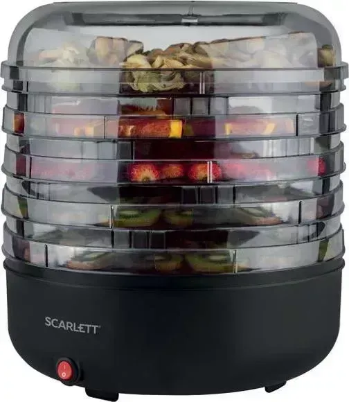 Сушилка для овощей и фруктов SCARLETT SC-FD421010 черный
