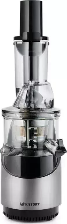 Соковыжималка KITFORT KT-1106-2 серебристый/черный