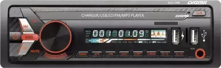 Автомагнитола DIGMA DCR-390R