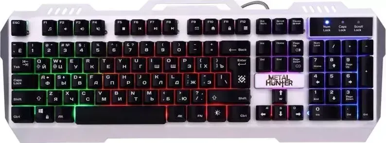 Клавиатура DEFENDER Metal Hunter GK-140L (45140)