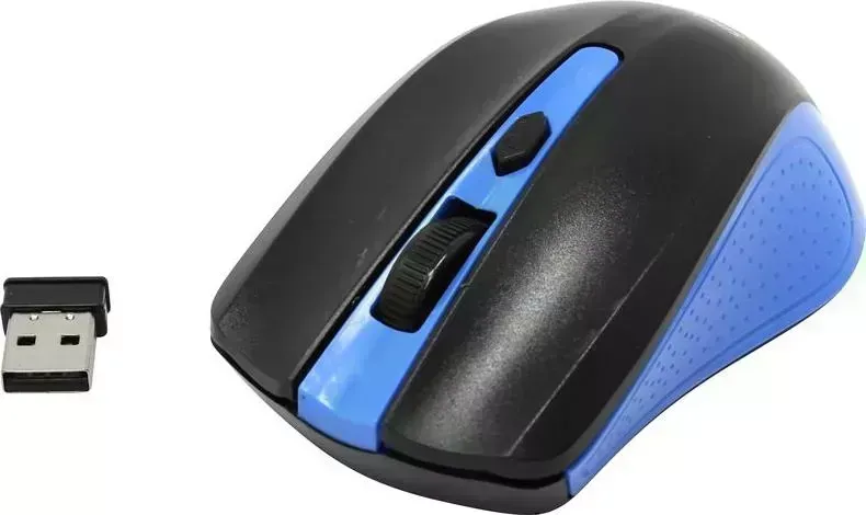 Мышь компьютерная  Smartbuy SBM-352AG-BK ONE сине-черная