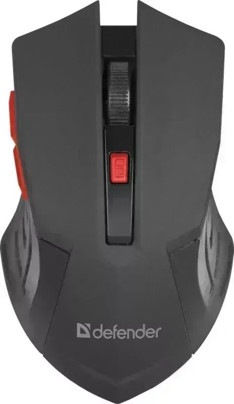Мышь компьютерная DEFENDER MM-275 красный (52276)