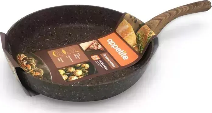 Сковорода Appetite BR2281 Brown Stone