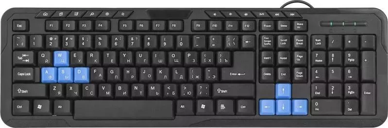 Клавиатура DEFENDER HM-430 черный (45430)