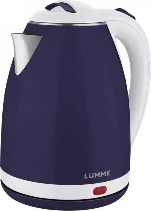 Чайник электрический LUMME LU-145 синий сапфир1800W 2.0л корпус-сталь в пластиковом теплосберегающем кожухе, автоотключение при закипании/отсутствии воды/световой и