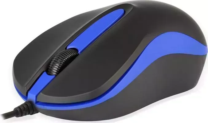 Мышь компьютерная  Smartbuy SBM-329-KB ONE черно-синяя