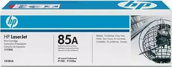 Расходный материал для печати HP 85A CE285A черный