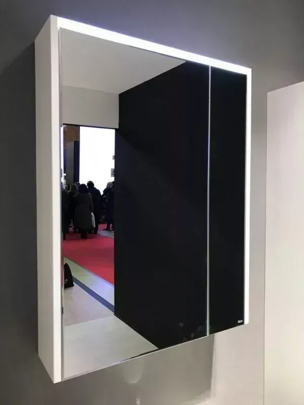 Шкаф ROCA Ronda 700мм бетон/белый глянец (ZRU9303008)