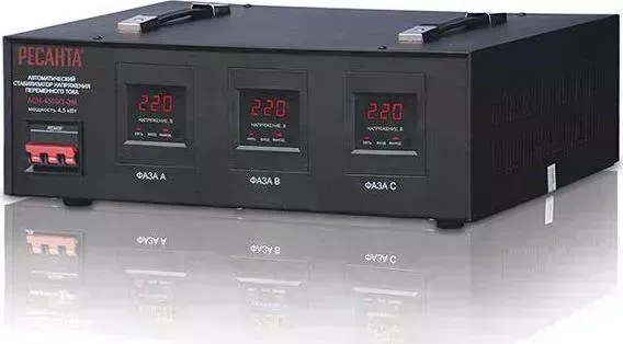 Стабилизатор напряжения РЕСАНТА АСН-4500/3